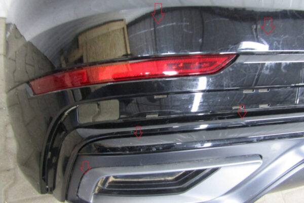 Bumper Audi Q8 SLINE S-Line 4M8 18- 4M8807527D  Achterbumper HK544