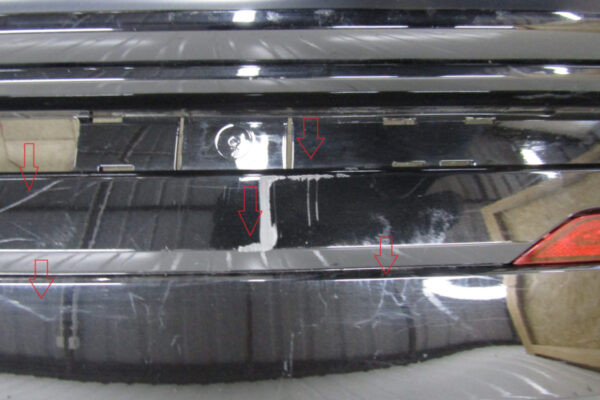 Bumper Audi Q8 SLINE S-Line 4M8 18- 4M8807527D  Achterbumper HK544