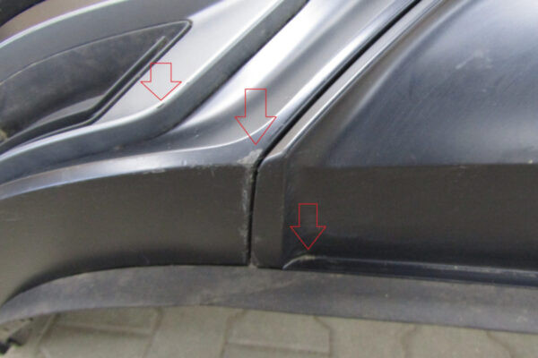 Bumper Audi Q8 SLINE S-Line 4M8 18- 4M8807527D  Achterbumper HK544