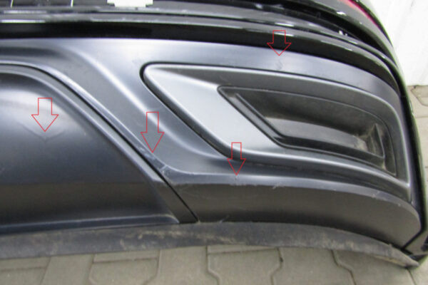 Bumper Audi Q8 SLINE S-Line 4M8 18- 4M8807527D  Achterbumper HK544