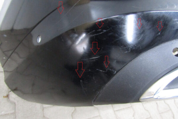 Bumper MERCEDES C-KLASSE W205 205 SEDAN FACELIFT 18-24 A2058850138 Achterbumper HK567