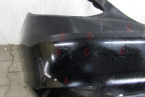 Bumper MERCEDES C-KLASSE W205 205 SEDAN FACELIFT 18-24 A2058850138 Achterbumper HK567