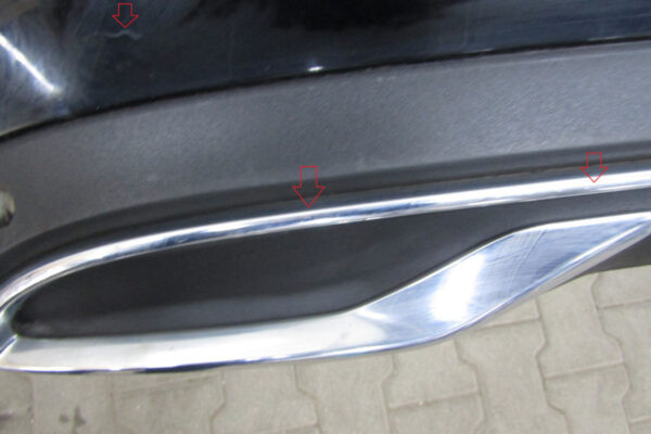 Bumper MERCEDES C-KLASSE W205 205 SEDAN FACELIFT 18-24 A2058850138 Achterbumper HK567