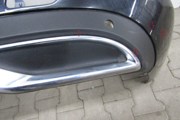 Bumper MERCEDES C-KLASSE W205 205 SEDAN FACELIFT 18-24 A2058850138 Achterbumper HK567