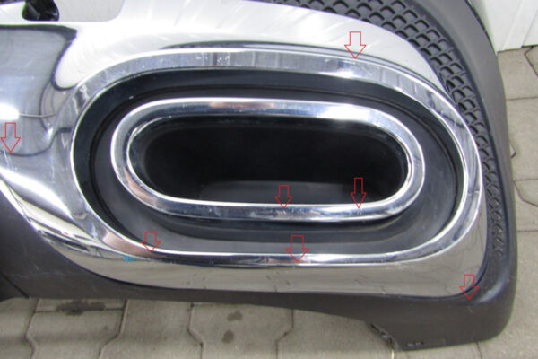 Bumper Mercedes GLB X247 W247 247 AMG 19-A2478855600 Achterbumper HK570