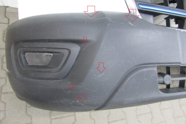 Bumper E-Transit E Transit Mk8 VIII faceLift 20-KK31-R17757-A Voorbumper HK609