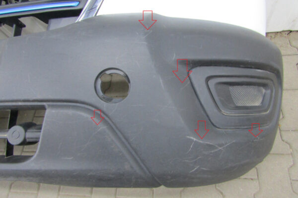 Bumper E-Transit E Transit Mk8 VIII faceLift 20-KK31-R17757-A Voorbumper HK609