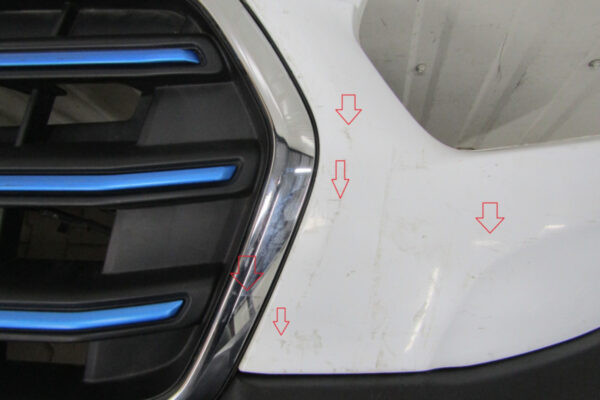 Bumper E-Transit E Transit Mk8 VIII faceLift 20-KK31-R17757-A Voorbumper HK609