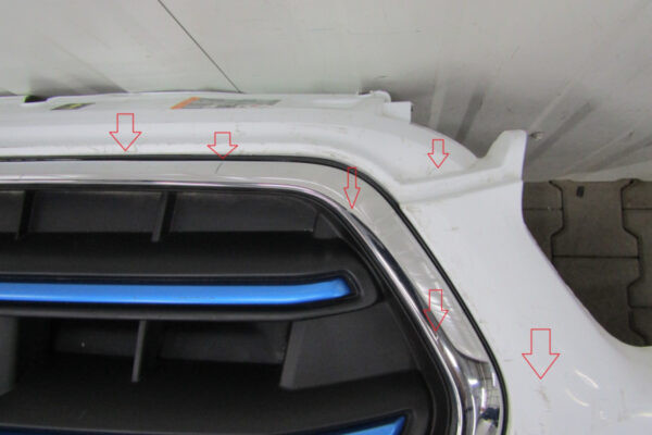 Bumper E-Transit E Transit Mk8 VIII faceLift 20-KK31-R17757-A Voorbumper HK609