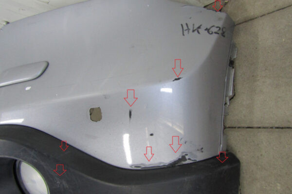 Bumper	Honda CRV CR-V 3 III lift 06-08 71102-SWW-G000 Voorbumper HK628