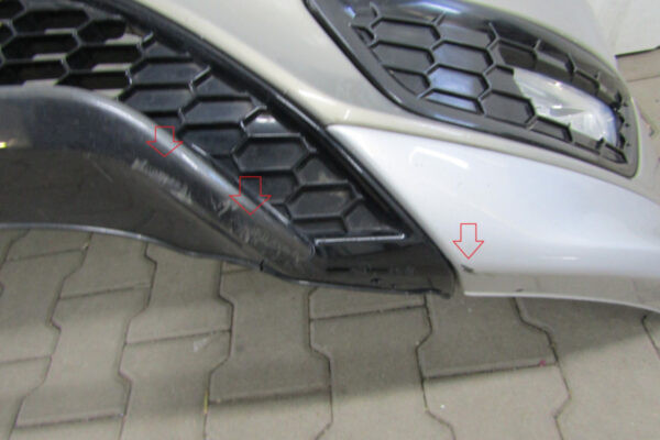 Bumper Ford Focus Mk3 III ST line faceLift 14- F1EB-17757-A Voorbumper HK629