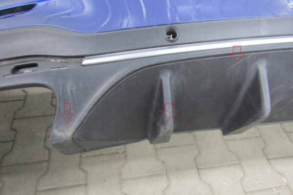 Bumper MERCEDES GLC W253 AMG 63S 63 S FACELIFT 19-22 A2538850200 Achterbumper HK631