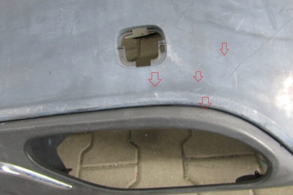 Bumper  Mercedes A-KLASSE W176 FACELIFT 15-18 A1768850125 Achterbumper  HK636