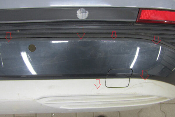 Bumper AUDI Q4 E-TRON 89A ADVANCED 21- 89A807527C  Achterbumper HK666