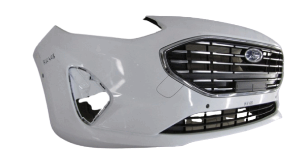 Bumper  Ford Fiesta MK8 VIII facelift pdc 21- N1BB-17757-A Voorbumper HK408