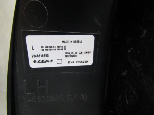 ACHTERLICHT SET LINKS RECHTS ACHTER Citroen C3 IV 24- 9848892180 9845602580 S1208/C120