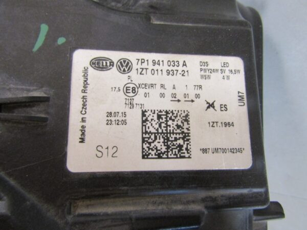 KOPLAMP VW VOLKSWAGEN TOUAREG II 2 FACELIFT XENON 14-18 LH LINKS 7P1941033A A1263/4K/11D