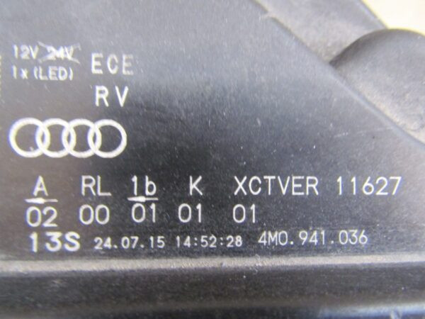 Koplamp Audi Q7 SQ7 4M0 Full LED Matrix 15-19 Rechts 4M0941036 A1245/4K/3A