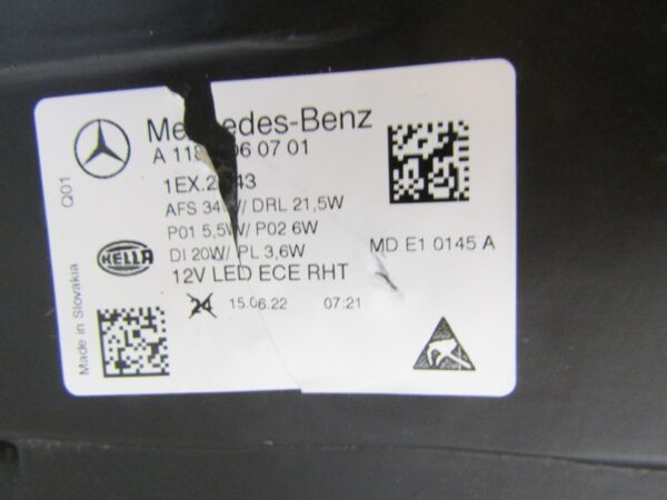 KOPLAMP MERCEDES CLA W118 FACELIFT VOLLEDIG LED 23- LINKS A1280/5K/6D