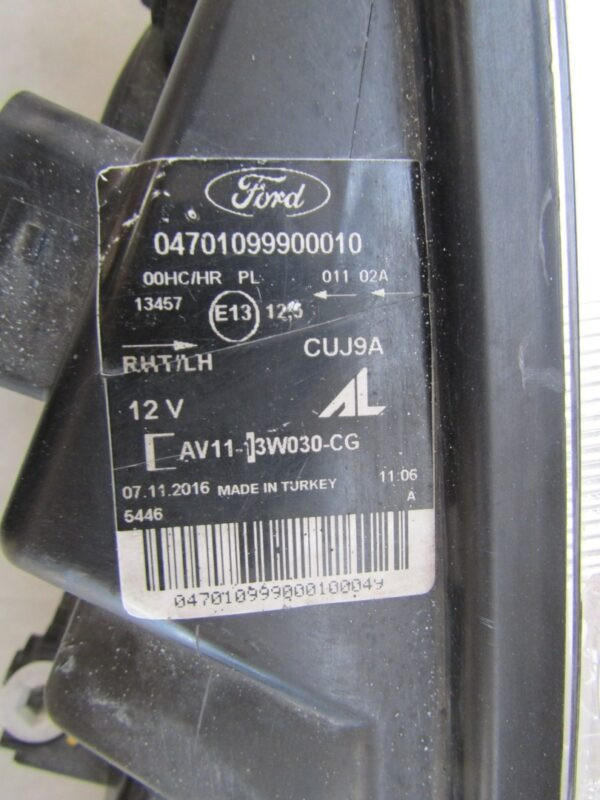 KOPLAMP FORD B MAX BMAX NORMALE LENS 12-17 LH LINKS AV11-13W030-CG S1142/B35