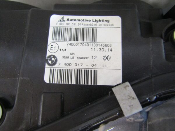 KOPLAMP BMW X3 F25 X4 F26 FACELIFT NIET- XENON 14-17 LH 740001704 LINKS A1249/5K/5F