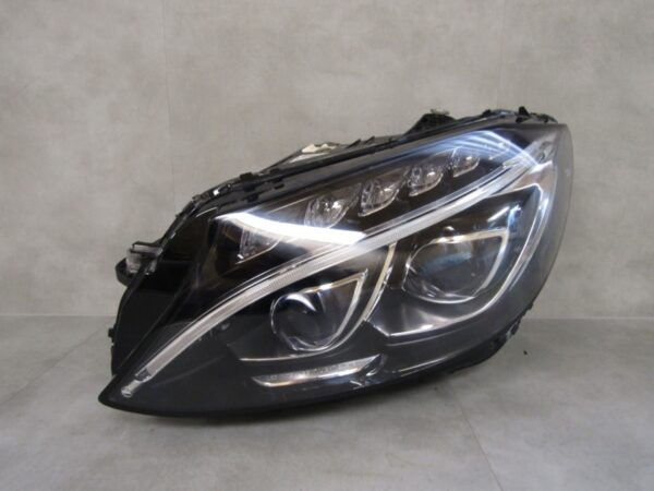 Koplamp Mercedes C-klasse W205 Full LED ILS 14-18 Links A2059068701 A1281/5K/2B