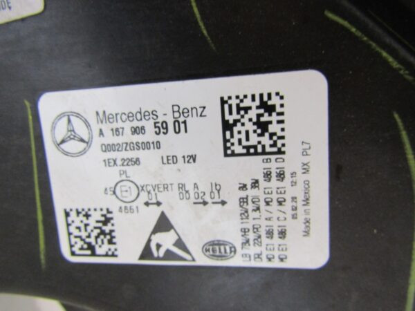 KOPLAMP MERCEDES GLS X167 W167 FULL LED MULTIBEAM LH 19- A1679065901 LINKS A1360/4K/2A