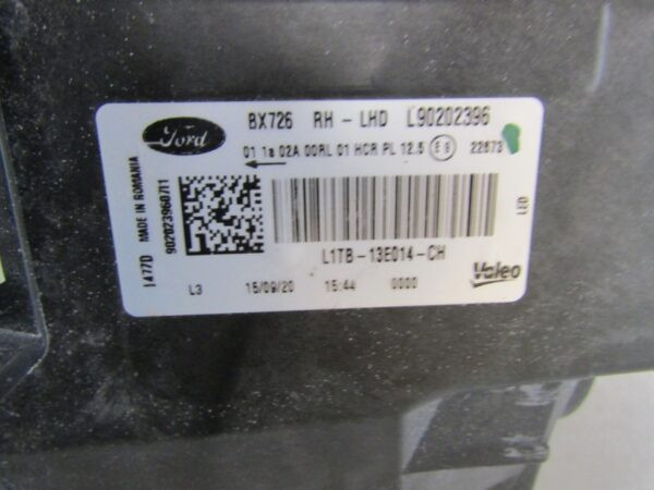Koplamp Ford Puma MK2 ST-Line STLINE LED 19-24 RH L1TB-13E014-CH RECHTS A1279/5K/13C