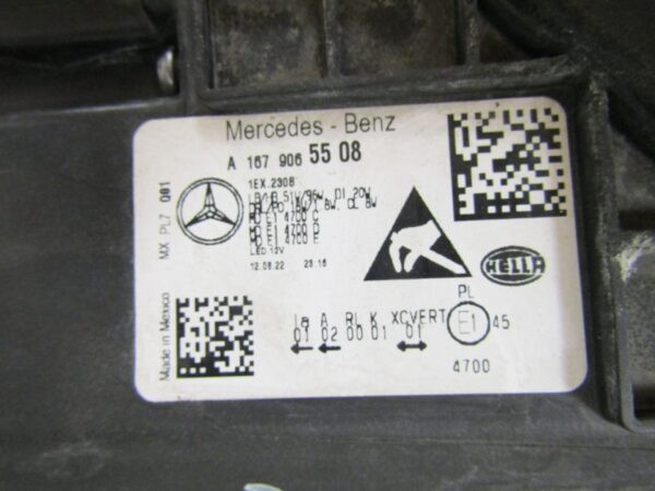 KOPLAMP MERCEDES GLE W167 FULL LED MULTIBEAM 19-23 LH A1679065508 S1158/K5/16E