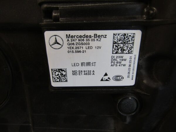 KOPLAMP MERCEDES GLA 2 II FULL LED PERFORMANCE 19-23 A2479063505 LINKS A1219/4K/8A