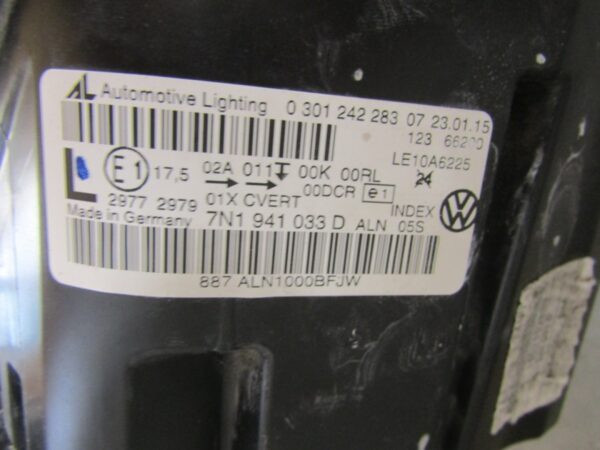KOPLAMP VW VOLKSWAGEN SHARAN II 2 FACELIFT 15-22 XENON LINKS 7N1941033D A1331/5K/5F