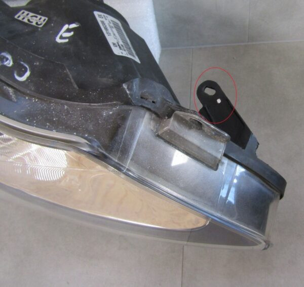 Koplamp OPEL CORSA D STANDAARD 06-11 RECHTS 13186386 A1216/4K/8A