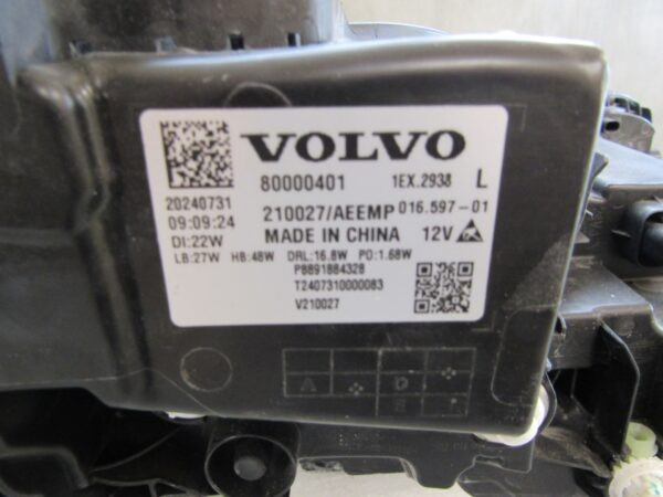 KOPLAMP Volvo EX30 FULL LED 23- LH LINKS 80000401 S1220/4K/13F
