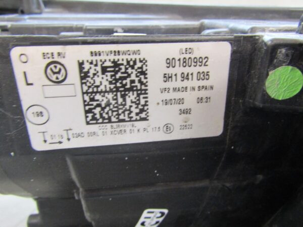 KOPLAMP VOLKSWAGEN VW Golf 8 VIII FULL LED 19-24 LH LINKS 5H1941035 S1264/A126