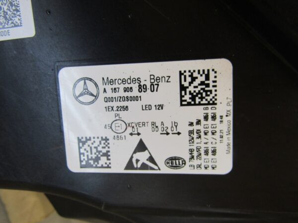KOPLAMP MERCEDES GLS X167 W167 FULL LED MULTIBEAM LH 19- A1679068907 LINKS A1339/4K/13F