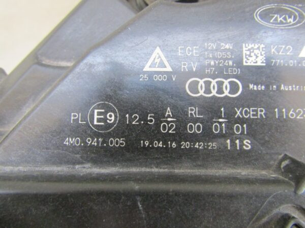 Koplamp Audi Q7 4M0 XENON 15-19 LH 4M0941005 LINKS Q1104/E206