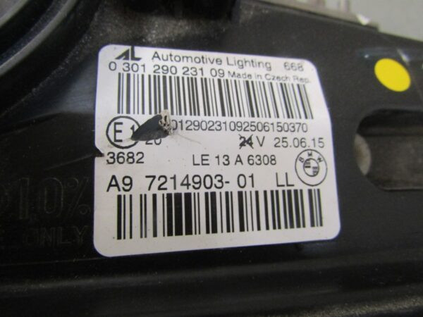 KOPLAMP BMW 2 SERIE F45 F46 LED- 14-18 LH LINKS 7214903 Q1141/F41