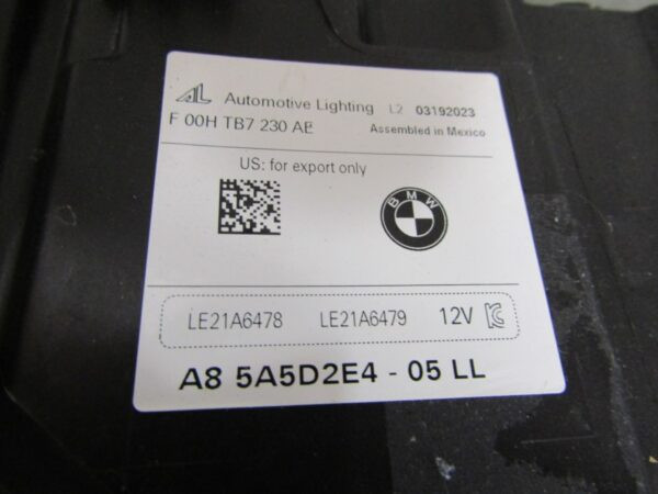 Koplamp BMW X5 G05 X6 G06 FACELIFT LCI FULL LED 23- A8 5A5D2E4 RECHTS Q1055/K5 3G