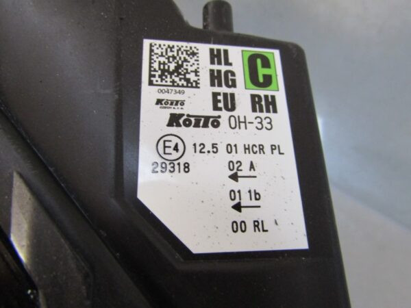 KOPLAMP Toyota Aygo X LED 22- RH RECHTS AYGOX Q1086/K5 11G