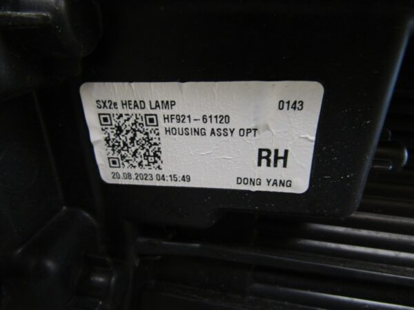 KOPLAMP Hyundai Kona 2 II FULL LED 22- RH RECHTS 92102HF100 S1273/4K/7D