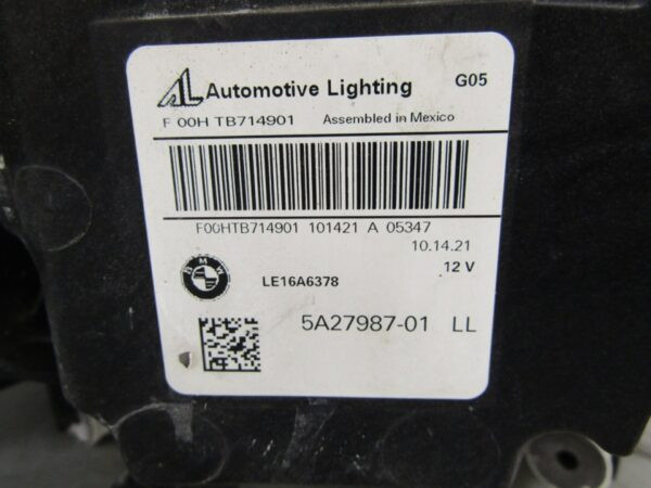 Koplamp BMW X5 G05 X6 G06 FULL LED 18-23 LH 5A27987 Q1106/A206