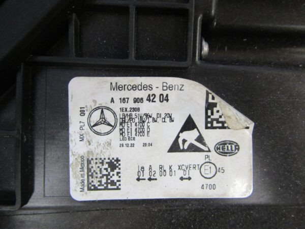 KOPLAMP Mercedes GLE W167 FULL LED MULTIBEAM 19-23 RH RECHTS A1679064204 S1178/K5/8F