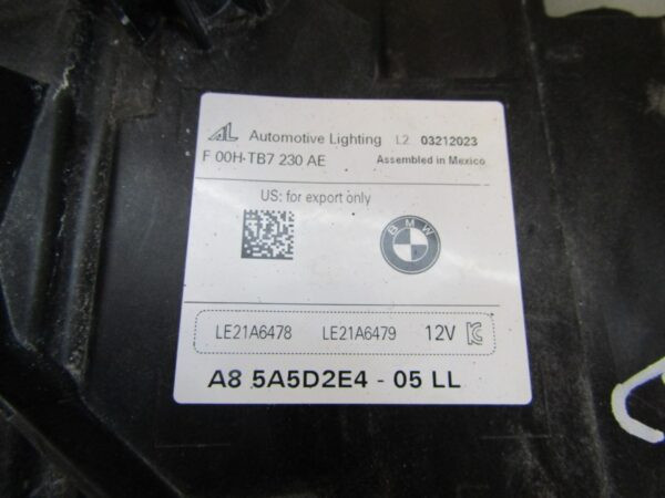 Koplamp BMW X5 G05 X6 G06 FACELIFT LCI FULL LED 23- RH RECHTS 5A5D2E4 Q1143/C40