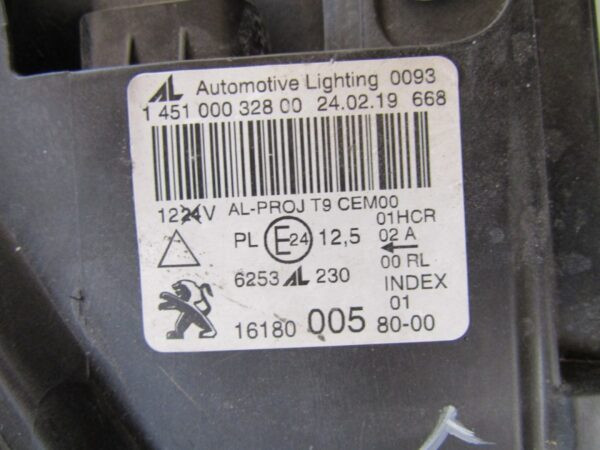 KOPLAMP Peugeot 308 T9 FACELIFT FULL LED 17-21 RH RECHTS 16180005 S1230/4K/14D