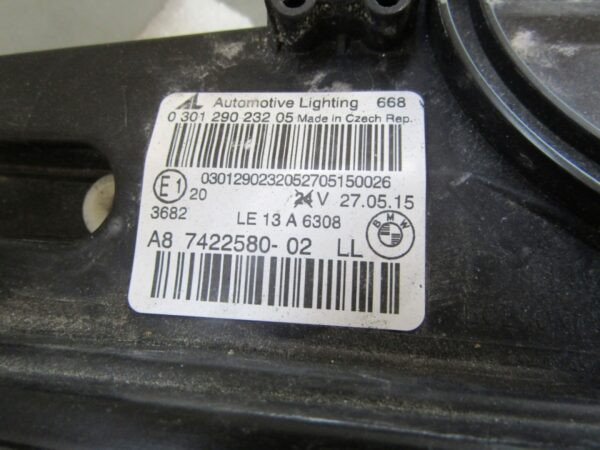 KOPLAMP BMW 2 SERIE F45 F46 LED- 14-18 RH 7422580 RECHTS Q1137/B41