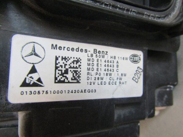KOPLAMP Mercedes CLS 257 MULTIBEAM 18- LINKS Q1134/F50