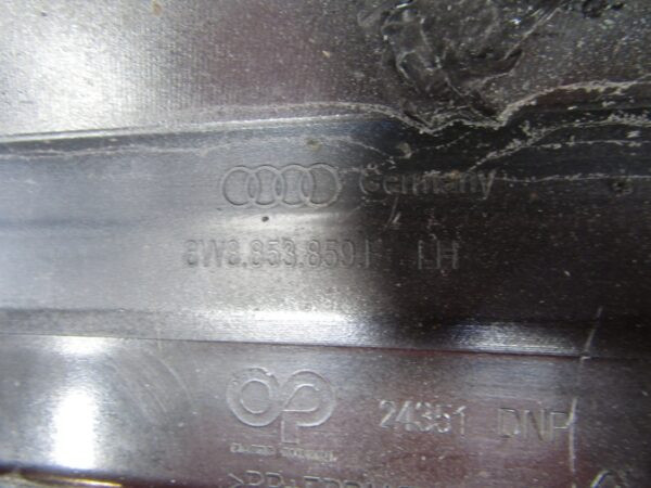 Zijskirt Dorpellijst Links Audi A5 8W8 S-Line SLine Facelift 5D 19- 8w8853859F Dorpel P13164