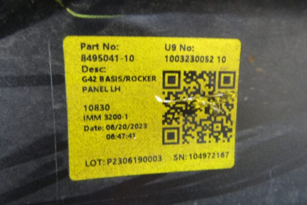 Zijskirt Dorpellijst Links BMW 2 G42 M COUPE PakketMPakket  22-51778495641 Dorpel P14179
