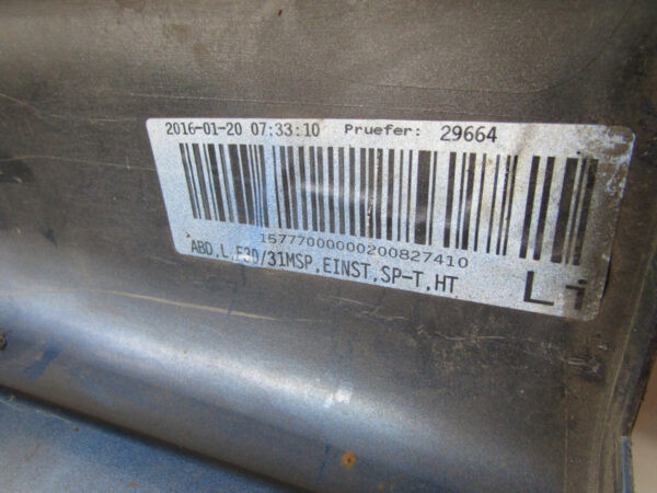 Zijskirt Dorpellijst Links BMW 3 F30 F31 M Pakket MPakket 11-18 51778054241 Dorpel P13380