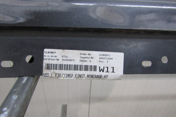 Zijskirt Dorpellijst Links BMW 3 F30 F31 M Pakket MPakket 11-18 51778054271 Dorpel P13766
